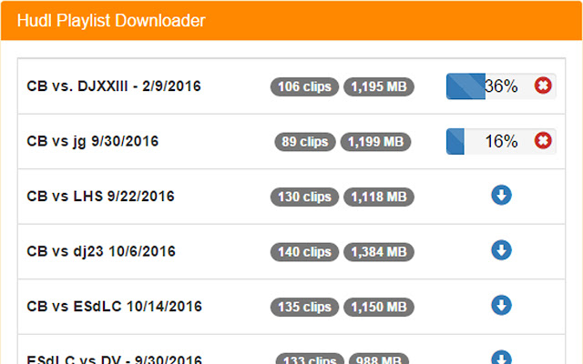 Hudl Playlist Downloader from Chrome web store to be run with OffiDocs Chromium online Hudl Playlist Downloader from Chrome web store to be run with OffiDocs Chromium online