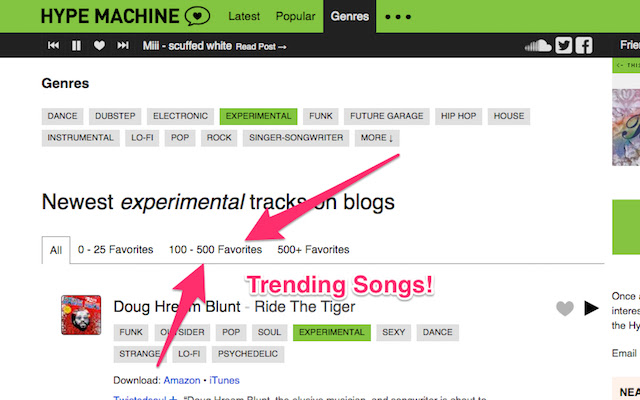 HypeMachine Trending Songs from Chrome web store to be run with OffiDocs Chromium online HypeMachine Trending Songs from Chrome web store to be run with OffiDocs Chromium online