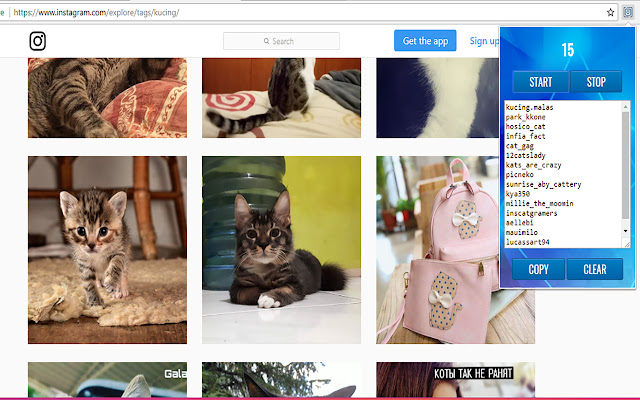 IG User Hashtag Downloader from Chrome web store to be run with OffiDocs Chromium online IG User Hashtag Downloader from Chrome web store to be run with OffiDocs Chromium online
