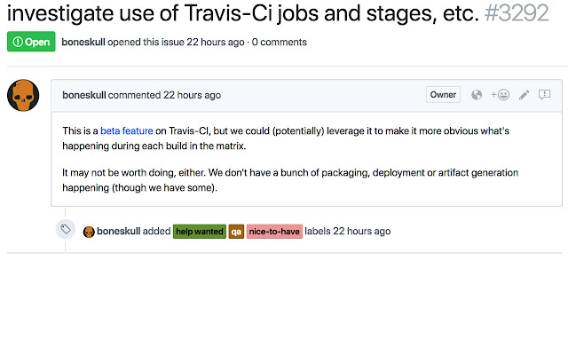 Issues translator for GitHub from Chrome web store to be run with OffiDocs Chromium online Issues translator for GitHub from Chrome web store to be run with OffiDocs Chromium online