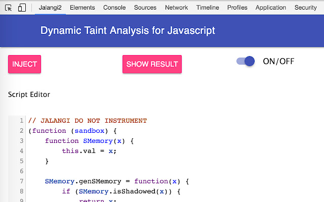 Jalangi2 from Chrome web store to be run with OffiDocs Chromium online Jalangi2 from Chrome web store to be run with OffiDocs Chromium online