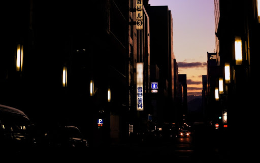 Japanese City Street at Dusk from Chrome web store to be run with OffiDocs Chromium online Japanese City Street at Dusk from Chrome web store to be run with OffiDocs Chromium online