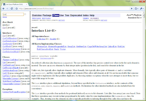 Javadoc Search Frame from Chrome web store to be run with OffiDocs Chromium online Javadoc Search Frame from Chrome web store to be run with OffiDocs Chromium online