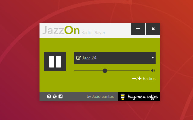 JazzOn Radio Player from Chrome web store to be run with OffiDocs Chromium online JazzOn Radio Player from Chrome web store to be run with OffiDocs Chromium online