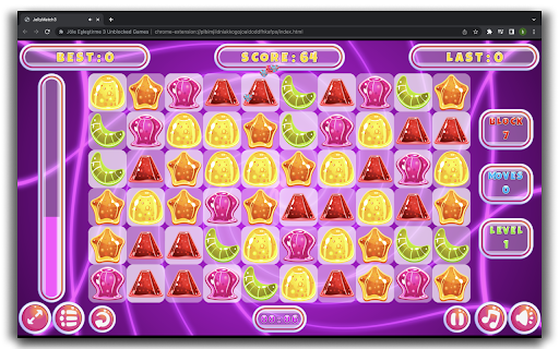 Jelly Match 3 Game HTML5 Game from Chrome web store to be run with OffiDocs Chromium online Jelly Match 3 Game HTML5 Game from Chrome web store to be run with OffiDocs Chromium online