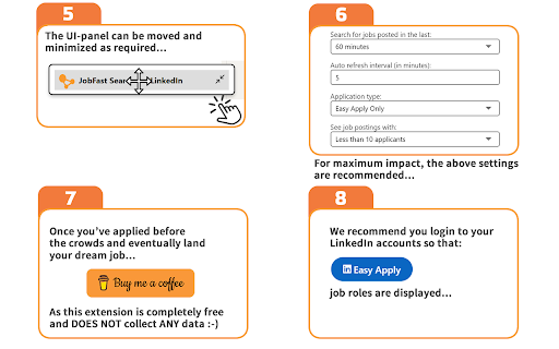 JobFast Search for LinkedIn from Chrome web store to be run with OffiDocs Chromium online JobFast Search for LinkedIn from Chrome web store to be run with OffiDocs Chromium online