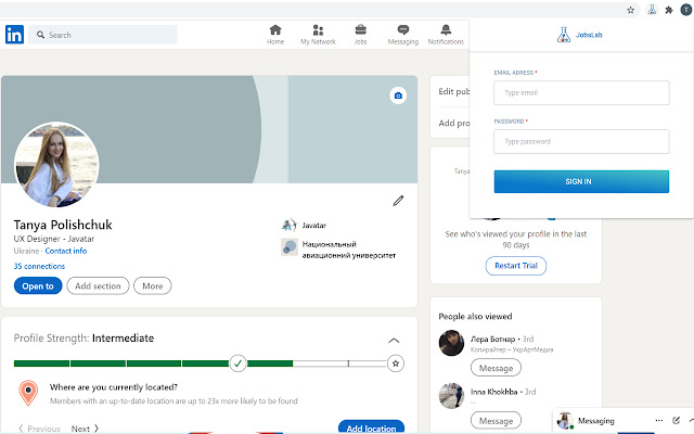Jobs lab recruiter plugin from Chrome web store to be run with OffiDocs Chromium online Jobs lab recruiter plugin from Chrome web store to be run with OffiDocs Chromium online