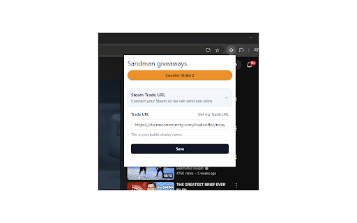 Jon Sandman Giveaway from Chrome web store to be run with OffiDocs Chromium online Jon Sandman Giveaway from Chrome web store to be run with OffiDocs Chromium online