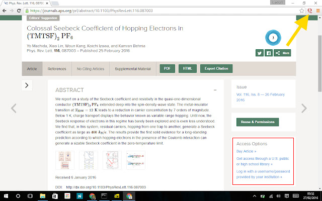 Journal Access from Chrome web store to be run with OffiDocs Chromium online Journal Access from Chrome web store to be run with OffiDocs Chromium online