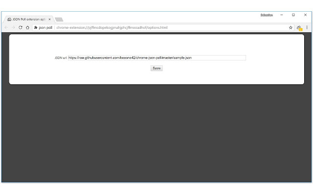 json poll from Chrome web store to be run with OffiDocs Chromium online json poll from Chrome web store to be run with OffiDocs Chromium online