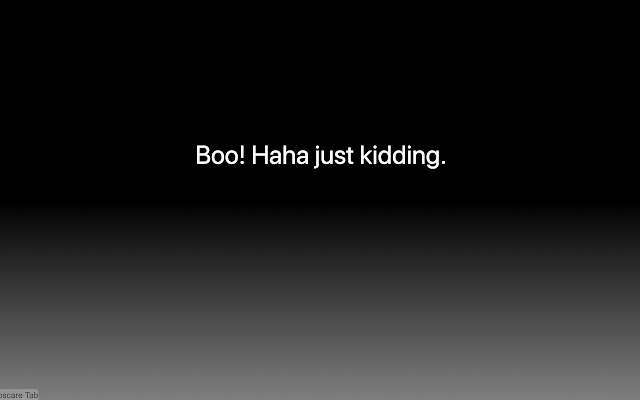 Jumpscare Tab from Chrome web store to be run with OffiDocs Chromium online Jumpscare Tab from Chrome web store to be run with OffiDocs Chromium online