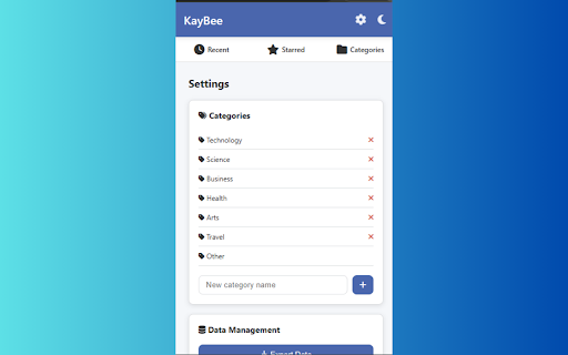 KayBee from Chrome web store to be run with OffiDocs Chromium online KayBee from Chrome web store to be run with OffiDocs Chromium online