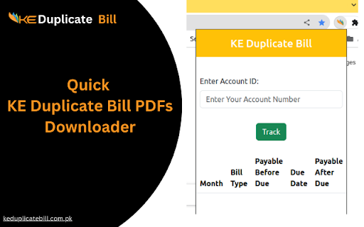 KE Duplicate Bill PDF Download from Chrome web store to be run with OffiDocs Chromium online KE Duplicate Bill PDF Download from Chrome web store to be run with OffiDocs Chromium online