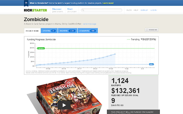 Kicktraq from Chrome web store to be run with OffiDocs Chromium online Kicktraq from Chrome web store to be run with OffiDocs Chromium online