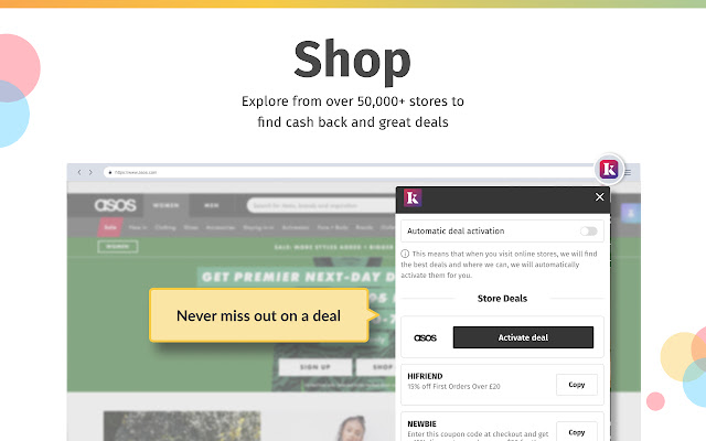 Kindred Cash Back from Chrome web store to be run with OffiDocs Chromium online Kindred Cash Back from Chrome web store to be run with OffiDocs Chromium online