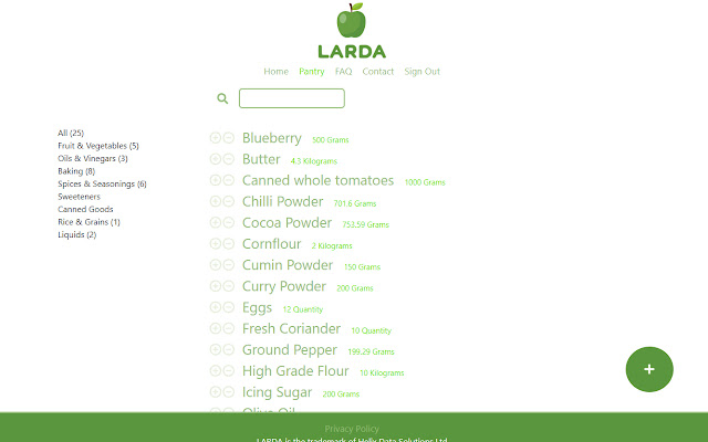 LARDA for Cookidoo from Chrome web store to be run with OffiDocs Chromium online LARDA for Cookidoo from Chrome web store to be run with OffiDocs Chromium online