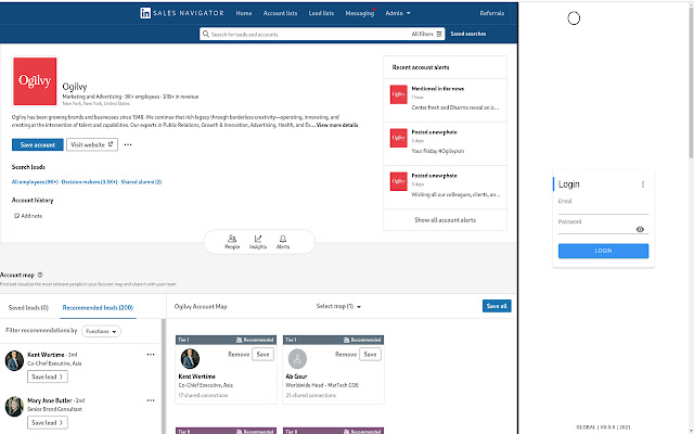 Leads Explorer from Chrome web store to be run with OffiDocs Chromium online Leads Explorer from Chrome web store to be run with OffiDocs Chromium online