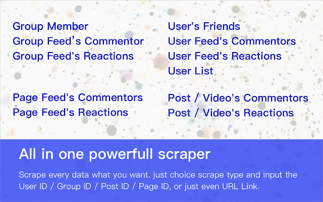 Leads Extractor for Facebook™️ Email+Phone from Chrome web store to be run with OffiDocs Chromium online Leads Extractor for Facebook™️ Email+Phone from Chrome web store to be run with OffiDocs Chromium online