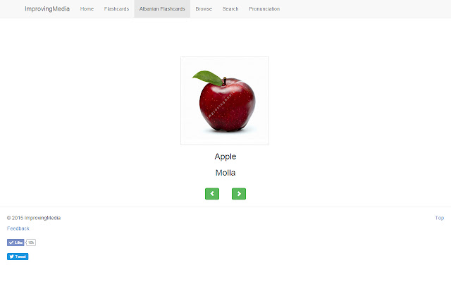 Learn Albanian with Albanian Flashcards from Chrome web store to be run with OffiDocs Chromium online Learn Albanian with Albanian Flashcards from Chrome web store to be run with OffiDocs Chromium online