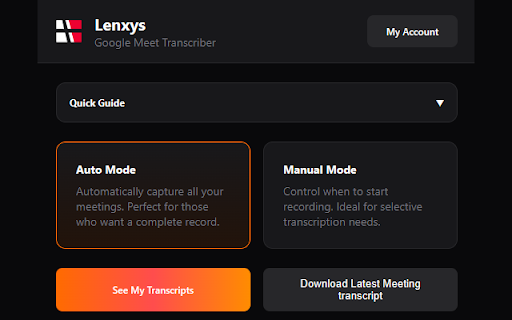 Lenxys Google Meet Integration from Chrome web store to be run with OffiDocs Chromium online Lenxys Google Meet Integration from Chrome web store to be run with OffiDocs Chromium online