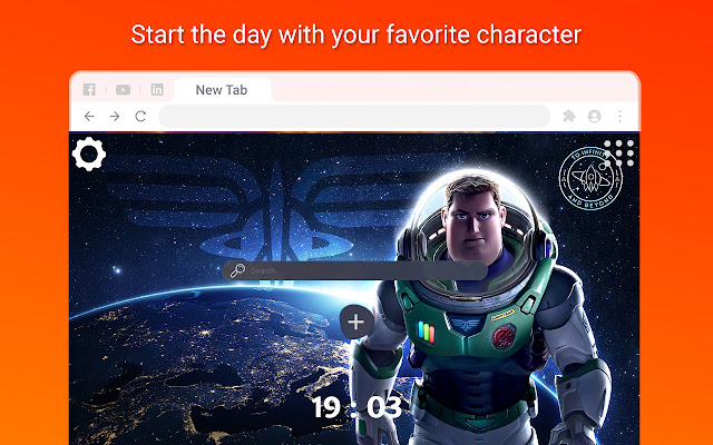 Lightyear Wallpapers New Tab from Chrome web store to be run with OffiDocs Chromium online Lightyear Wallpapers New Tab from Chrome web store to be run with OffiDocs Chromium online