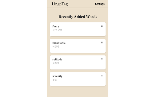 Lingo Tag from Chrome web store to be run with OffiDocs Chromium online Lingo Tag from Chrome web store to be run with OffiDocs Chromium online