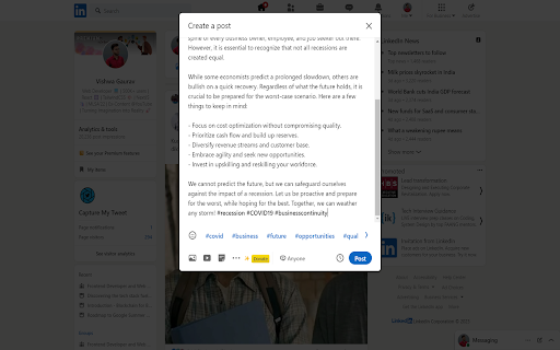LinkedIn GPT Pro from Chrome web store to be run with OffiDocs Chromium online LinkedIn GPT Pro from Chrome web store to be run with OffiDocs Chromium online