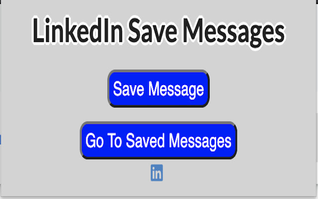 LinkedIn Save Message from Chrome web store to be run with OffiDocs Chromium online LinkedIn Save Message from Chrome web store to be run with OffiDocs Chromium online