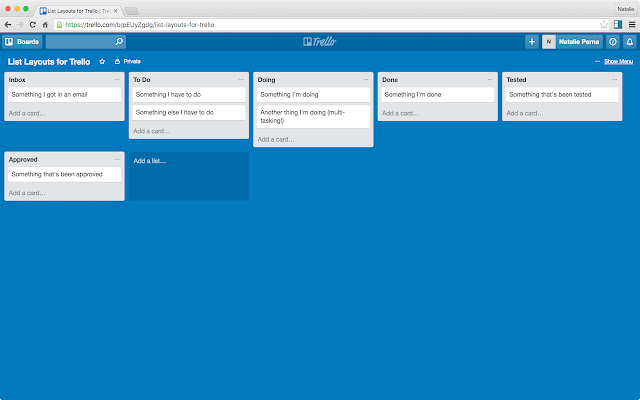 List Layouts for Trello from Chrome web store to be run with OffiDocs Chromium online List Layouts for Trello from Chrome web store to be run with OffiDocs Chromium online