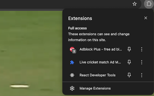 Live cricket match Ad Muter from Chrome web store to be run with OffiDocs Chromium online Live cricket match Ad Muter from Chrome web store to be run with OffiDocs Chromium online