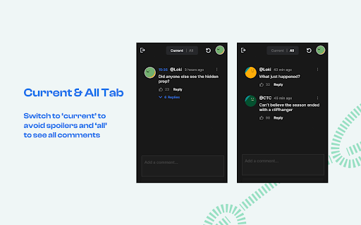 Loopy Comment Section for Netfix from Chrome web store to be run with OffiDocs Chromium online Loopy Comment Section for Netfix from Chrome web store to be run with OffiDocs Chromium online
