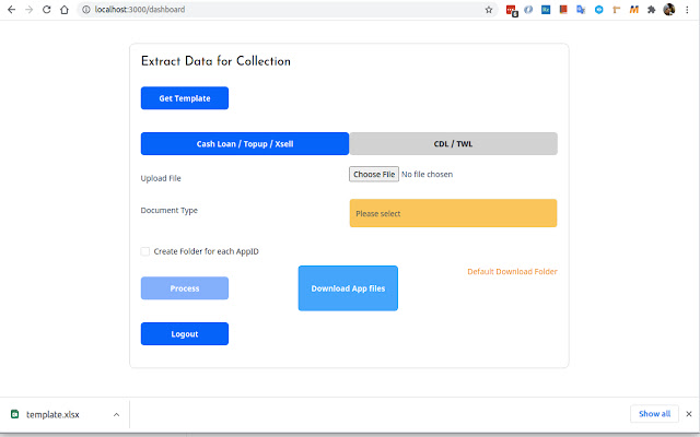 MAFC Dynamic download folder from Chrome web store to be run with OffiDocs Chromium online MAFC Dynamic download folder from Chrome web store to be run with OffiDocs Chromium online
