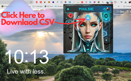 Mailsie – Automatic Email Social Media Extractor from Chrome web store to be run with OffiDocs Chromium online Mailsie – Automatic Email Social Media Extractor from Chrome web store to be run with OffiDocs Chromium online