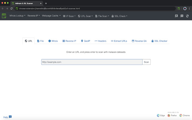 Malware URL Scanner from Chrome web store to be run with OffiDocs Chromium online Malware URL Scanner from Chrome web store to be run with OffiDocs Chromium online