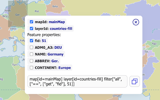 MapGrab Inspector from Chrome web store to be run with OffiDocs Chromium online MapGrab Inspector from Chrome web store to be run with OffiDocs Chromium online