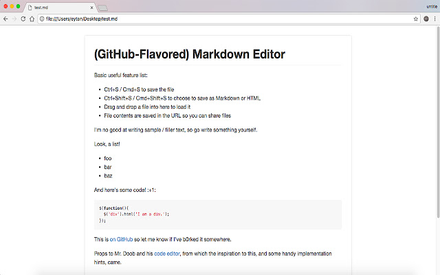 Markdown In Browser from Chrome web store to be run with OffiDocs Chromium online Markdown In Browser from Chrome web store to be run with OffiDocs Chromium online