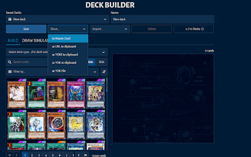 MasterDuelMeta Assistant from Chrome web store to be run with OffiDocs Chromium online MasterDuelMeta Assistant from Chrome web store to be run with OffiDocs Chromium online
