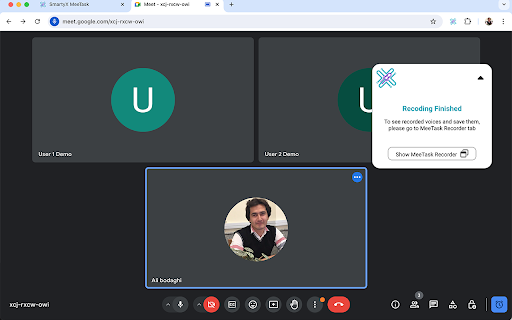 Meetask Meeting Recorder from Chrome web store to be run with OffiDocs Chromium online Meetask Meeting Recorder from Chrome web store to be run with OffiDocs Chromium online