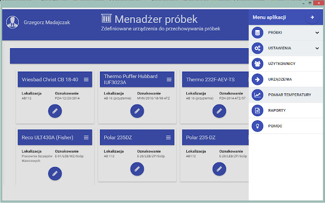 Menadżer Próbek from Chrome web store to be run with OffiDocs Chromium online Menadżer Próbek from Chrome web store to be run with OffiDocs Chromium online