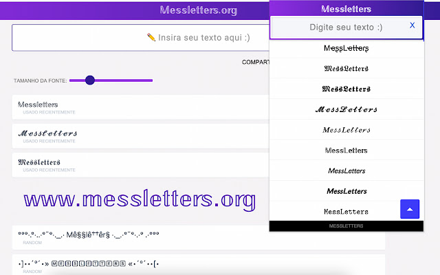 MessLetters from Chrome web store to be run with OffiDocs Chromium online MessLetters from Chrome web store to be run with OffiDocs Chromium online