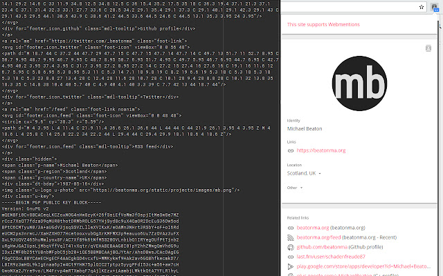 Microformats Reader from Chrome web store to be run with OffiDocs Chromium online Microformats Reader from Chrome web store to be run with OffiDocs Chromium online