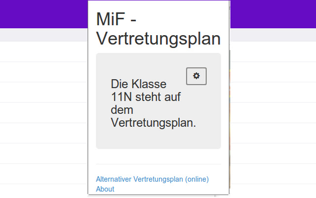 MiF Vertretungsplan from Chrome web store to be run with OffiDocs Chromium online MiF Vertretungsplan from Chrome web store to be run with OffiDocs Chromium online