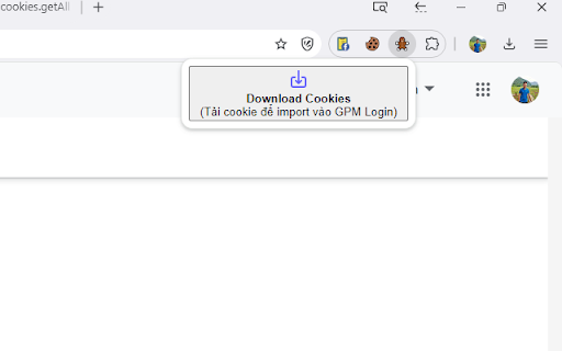 Migrate Cookies To GPM Login from Chrome web store to be run with OffiDocs Chromium online Migrate Cookies To GPM Login from Chrome web store to be run with OffiDocs Chromium online