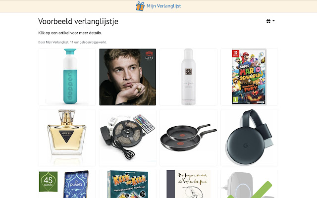 Mijn Verlanglijst from Chrome web store to be run with OffiDocs Chromium online Mijn Verlanglijst from Chrome web store to be run with OffiDocs Chromium online
