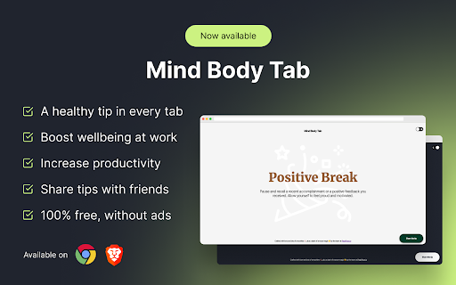 َMind Body Tab from Chrome web store to be run with OffiDocs Chromium online َMind Body Tab from Chrome web store to be run with OffiDocs Chromium online