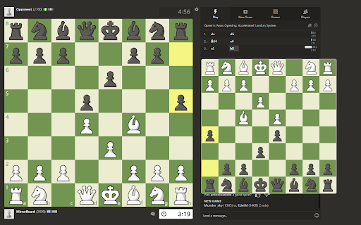MirrorBoard for chess.com from Chrome web store to be run with OffiDocs Chromium online MirrorBoard for chess.com from Chrome web store to be run with OffiDocs Chromium online