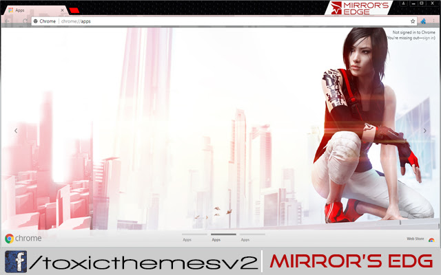 Mirrors Edge City theme from Chrome web store to be run with OffiDocs Chromium online Mirrors Edge City theme from Chrome web store to be run with OffiDocs Chromium online