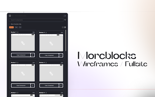 Moreblocks CSS Components from Chrome web store to be run with OffiDocs Chromium online Moreblocks CSS Components from Chrome web store to be run with OffiDocs Chromium online