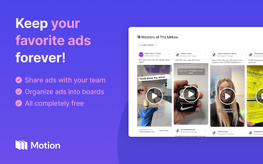Motion Ship more winning ads from Chrome web store to be run with OffiDocs Chromium online Motion Ship more winning ads from Chrome web store to be run with OffiDocs Chromium online