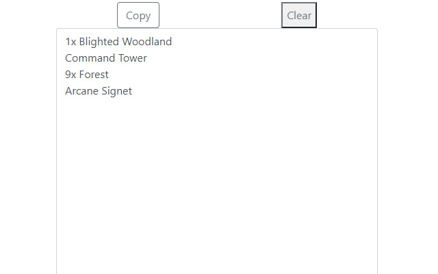 MTG Card Extension from Chrome web store to be run with OffiDocs Chromium online MTG Card Extension from Chrome web store to be run with OffiDocs Chromium online